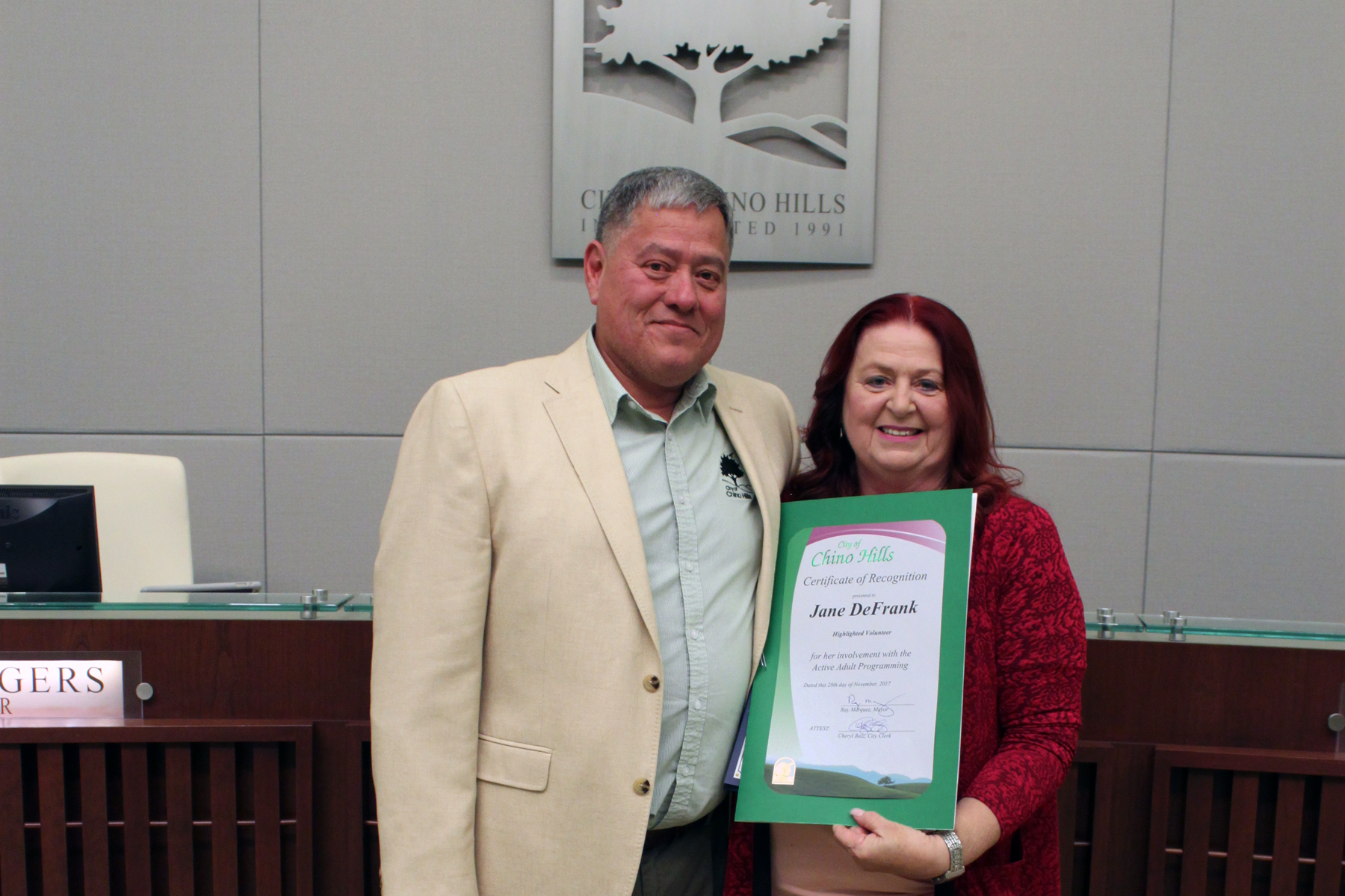 Highlighted Volunteer Jane DeFrank